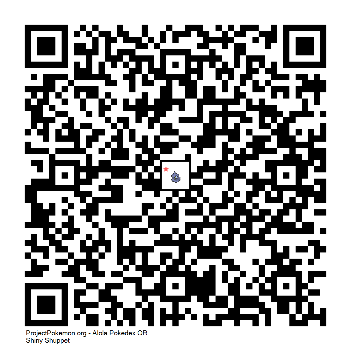 Cdigo QR de Shuppet variocolor